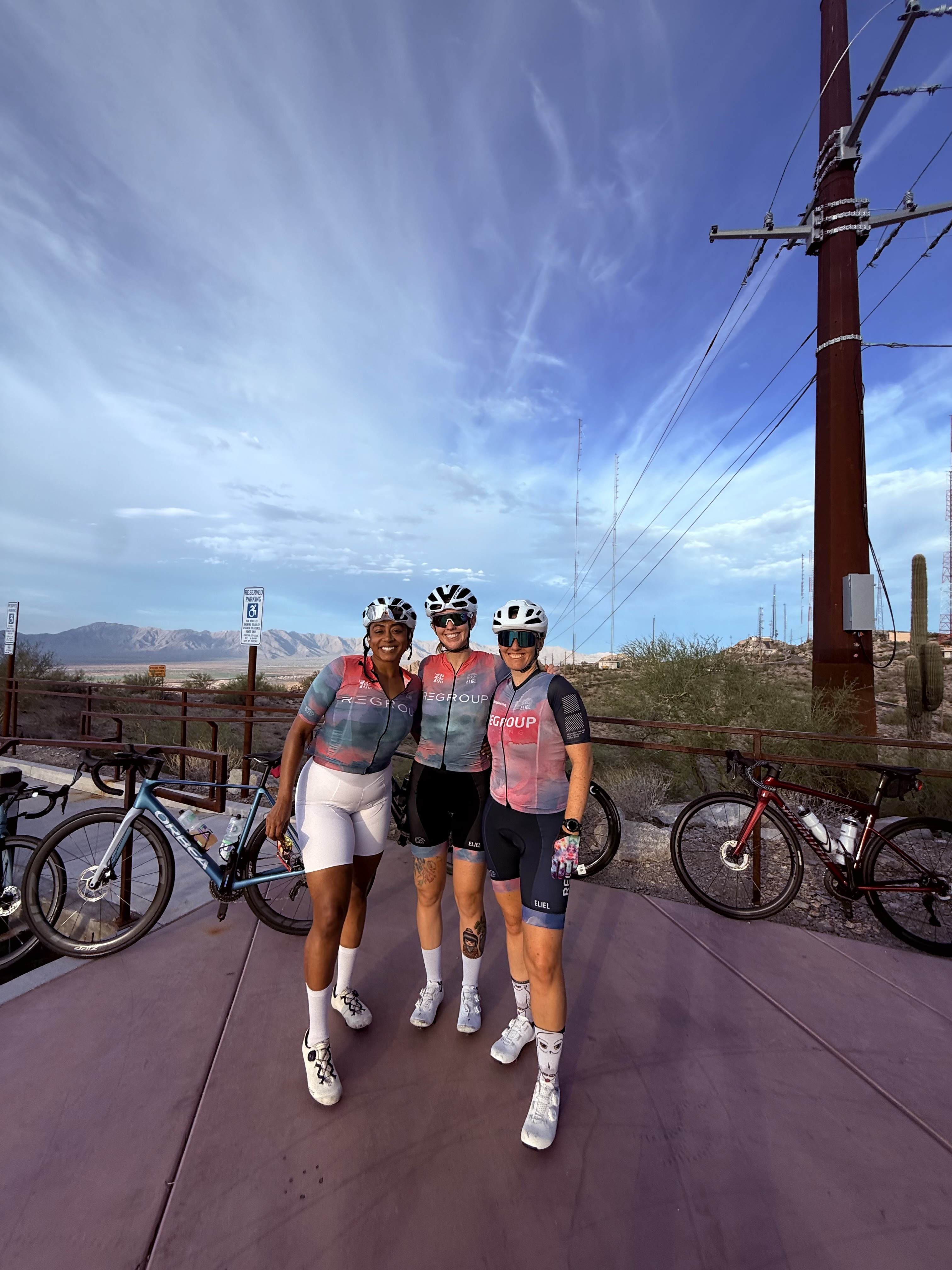 Regroup Women riders at Silent Sunday