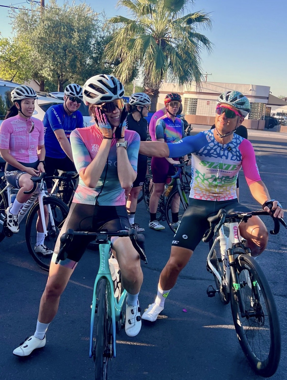 Lindsay's birthday ride turnout