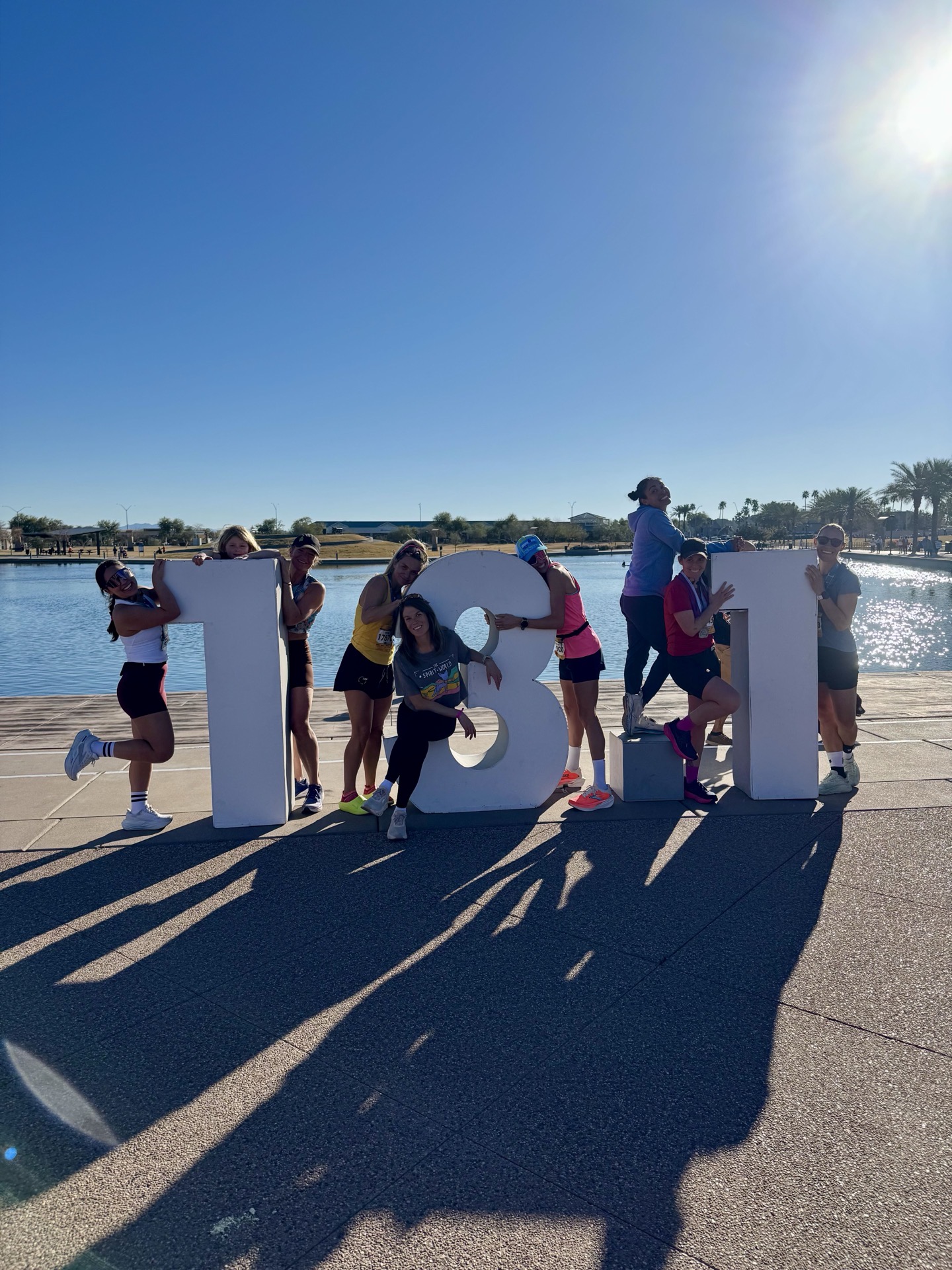 Mesa Half Marathon group photo