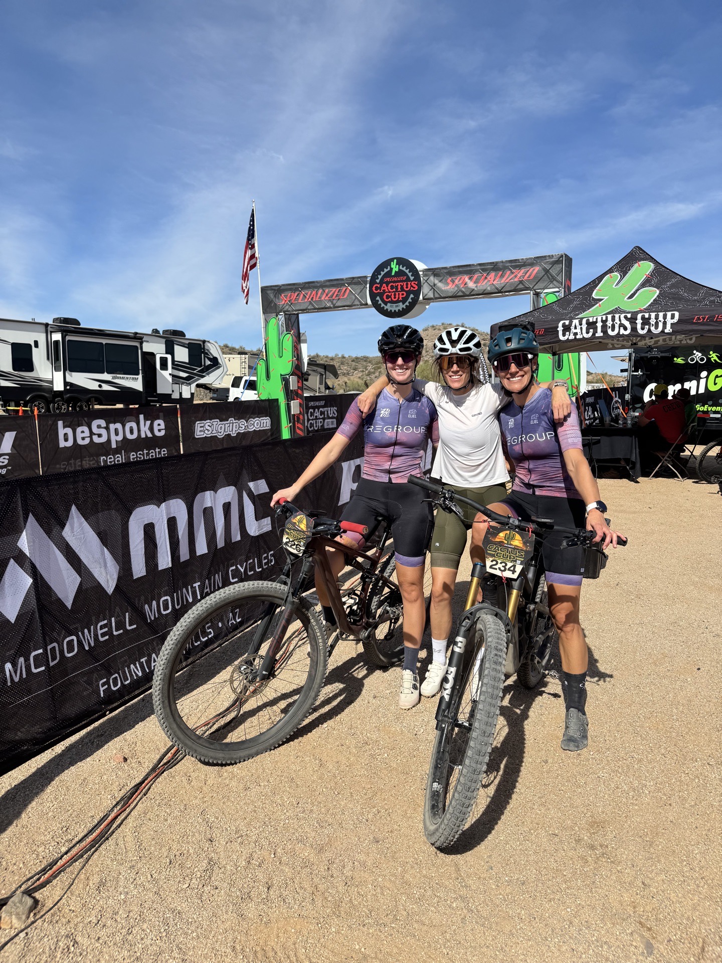 Regroup team photo from Cactus Cup weekend