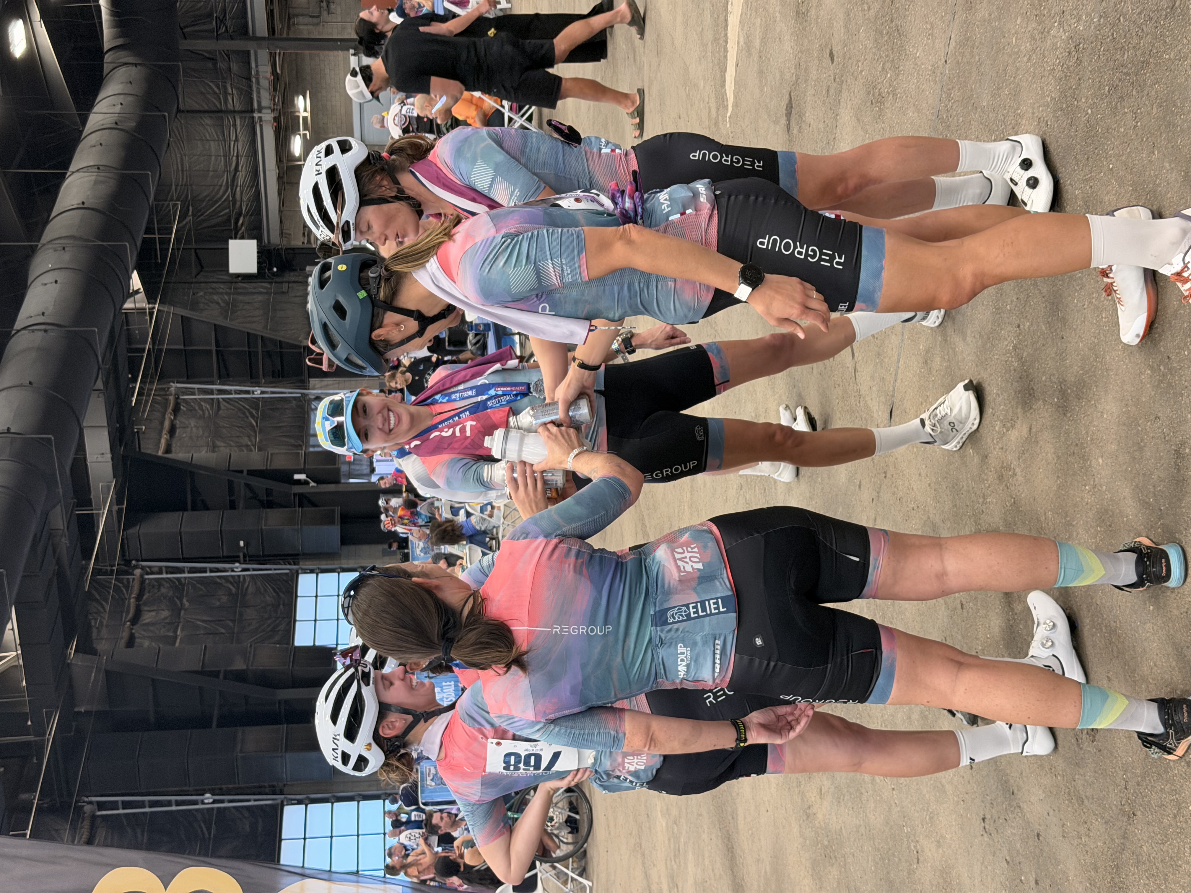 Regroup celebrating after Tour de Scottsdale