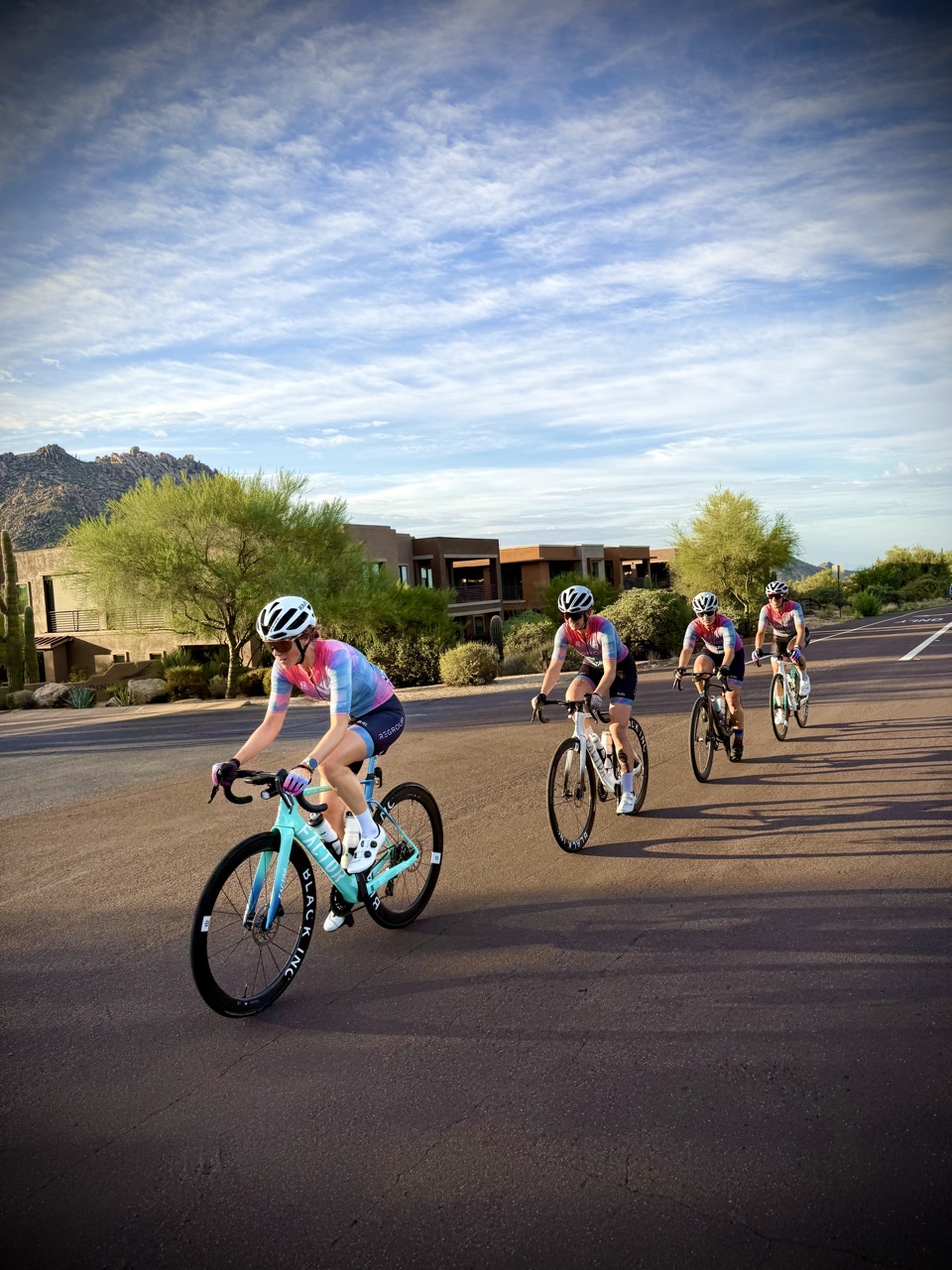 Regroup Women riders together at a group ride
