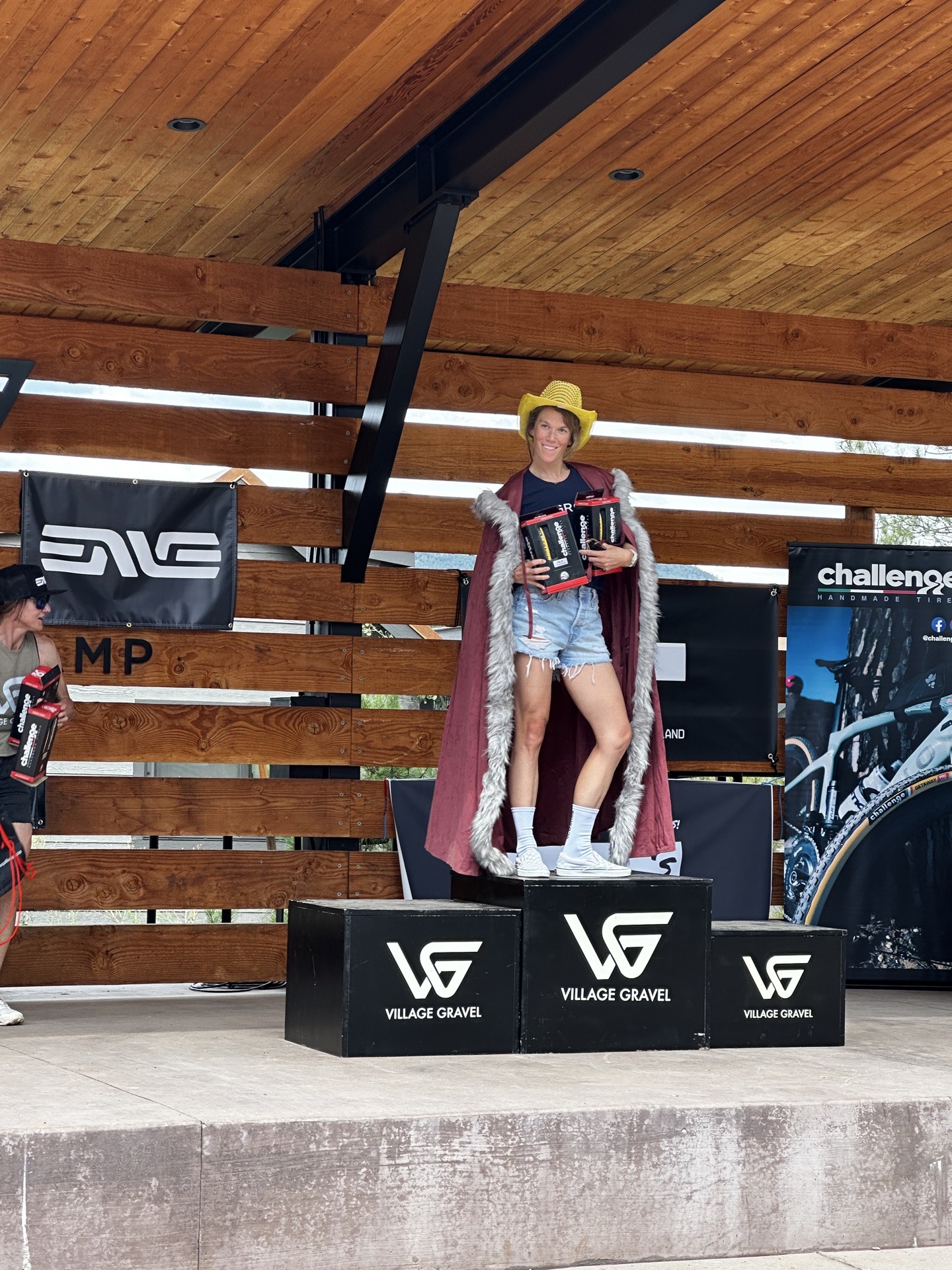 Village Gravel team race day